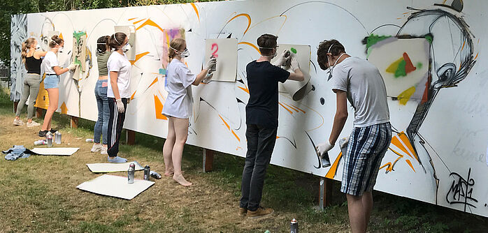 Graffiti Workshop im Landkreis Vorpommern-Greifswald