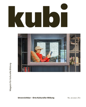 Cover kubi – Magazin für Kulturelle Bildung No. 20